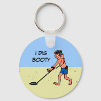 Beach Metal Detecting I Dig Booty Hobbyist