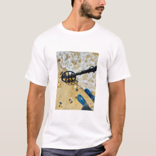 beach Metal Detecting T-Shirt – Fun Gift