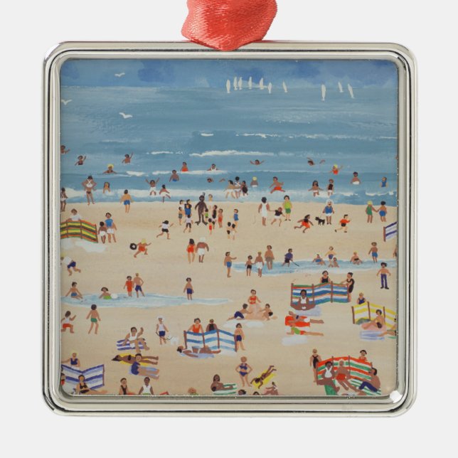 Beach Metal Tree Decoration (Front)