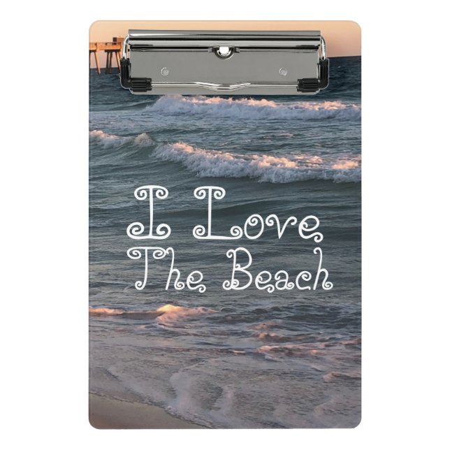  Beach  Mini Clipboard (Front)