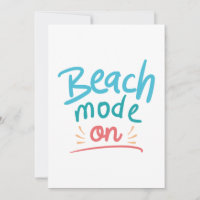 Beach Mode On