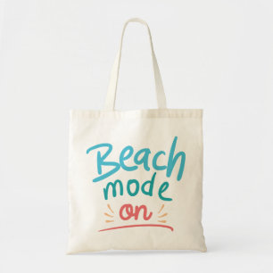 Beach Mode On Tote Bag