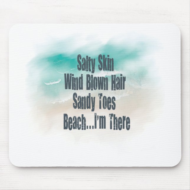 Beach Mouse Pad (Front)