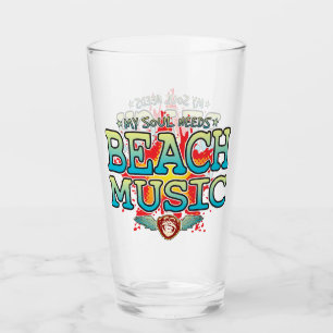 Beach Musicl Soul Glass Tumbler