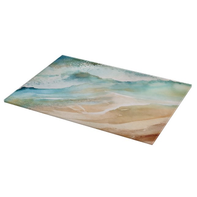 Beach Ocean Cutting Board (Corner)