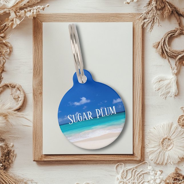 Beach Ocean Pet Dog Cat Lost Id Tag (Creator Uploaded)