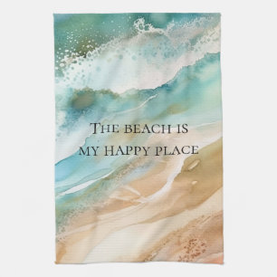 Beach Ocean Tea Towel