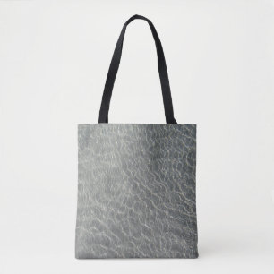 Beach Ocean Water Ripples & Sand Tote Bag