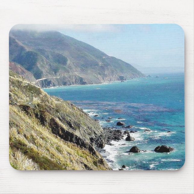 Beach Ocean Waves Coast 4 Mouse Pad (Front)