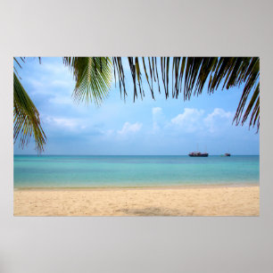 Beach of Koh Phangan Thailand Poster