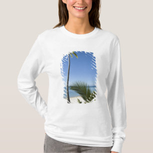Beach on mainland Aitutaki, Cook Islands T-Shirt