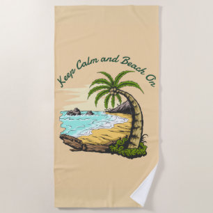 Beach On Towel