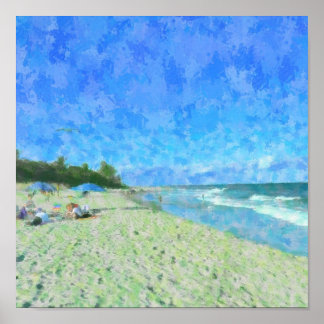 Beach Outing Poster