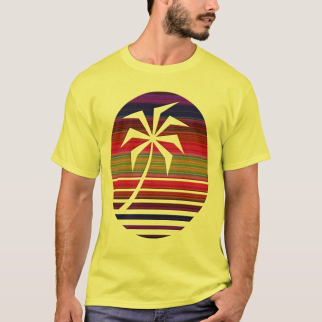 Beach Palm #1 T-Shirt (Front)