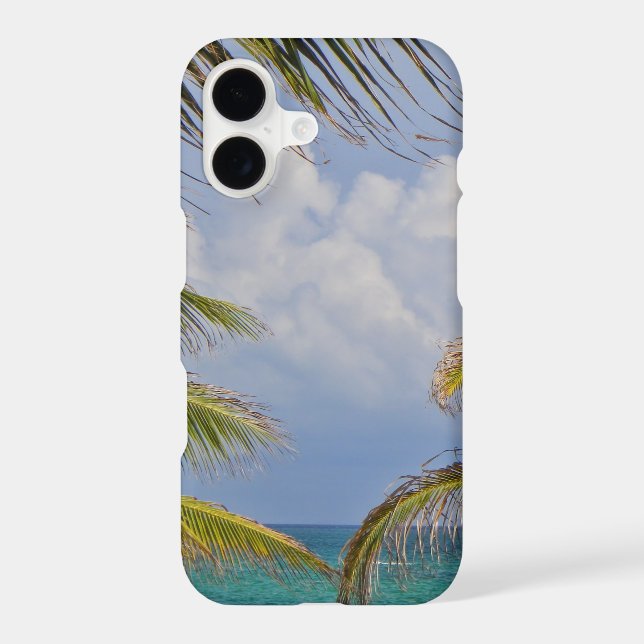 Beach Palm Framed (Back)