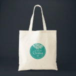 Beach Palm Leaf Turqoise Wedding Welcome Bag<br><div class="desc">This Turqoise Tropical Palm Leaves Wedding Welcome Bag is great for destination or beach wedding. Can be used for wedding goody bags or for wedding favours. Great for destination or beach wedding. Can be personalised with the couple's names and wedding date. Different colour options available.</div>