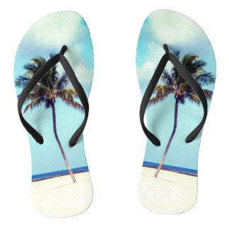 Beach Palm Tree Jandals