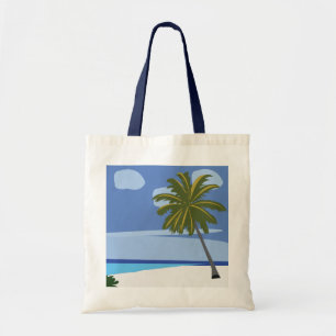 Beach Palm Tree Vacation Beach  Tote Bag