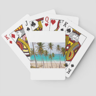 Beach Palms Playing Cards