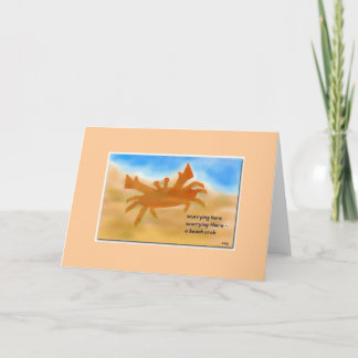 Beach Party Invite or Greeting Card
