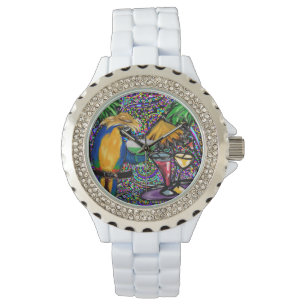 Beach Party Parrot Watch