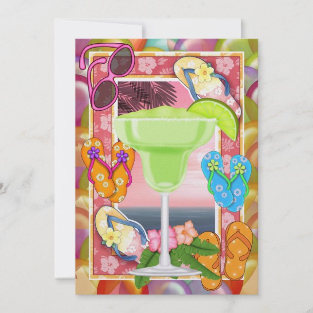 Beach Party -  SRF Invitation (Front)