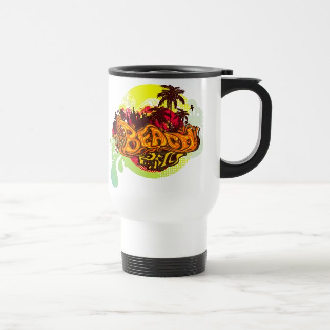 Beach Party Travel Mug (Right)