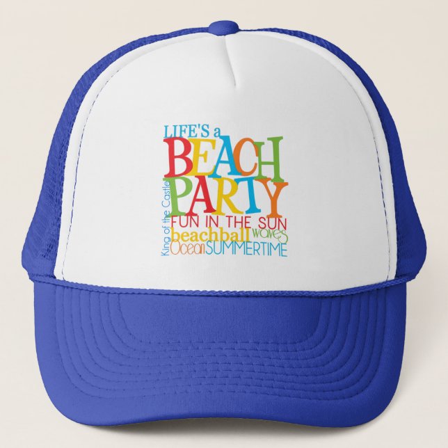 Beach Party   -  Trucker Hat (Front)