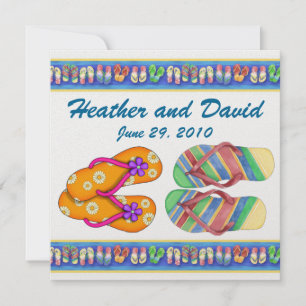 Beach Party / Wedding / Graduation  - SRF Invitation