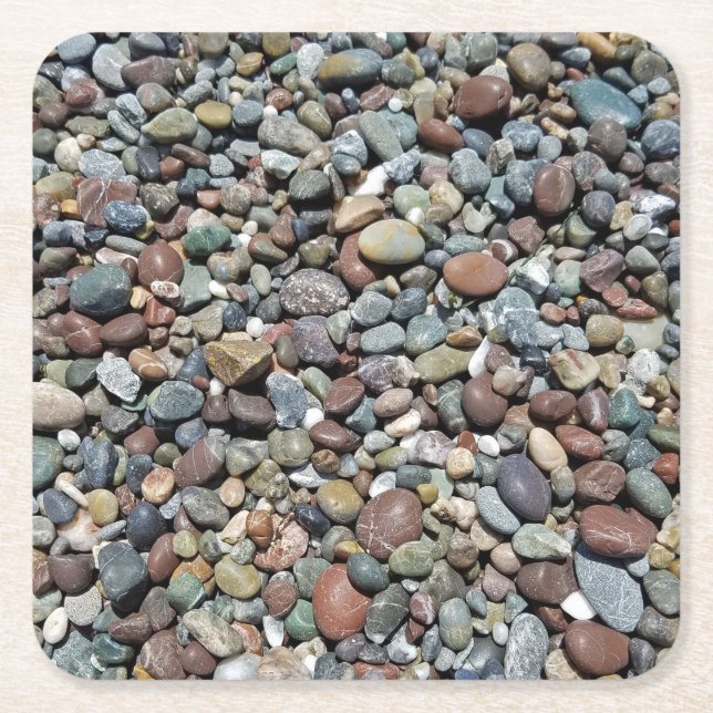 Beach Pebble Coasters (Front)