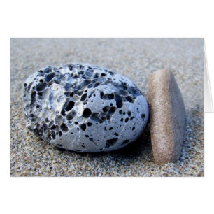 Beach Pebbles Card
