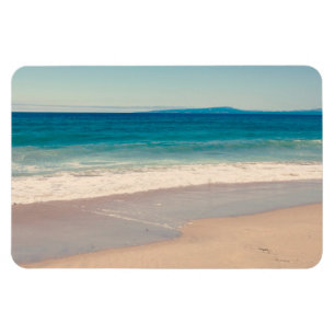 Beach Photo Ocean Blue Scenic Magnet