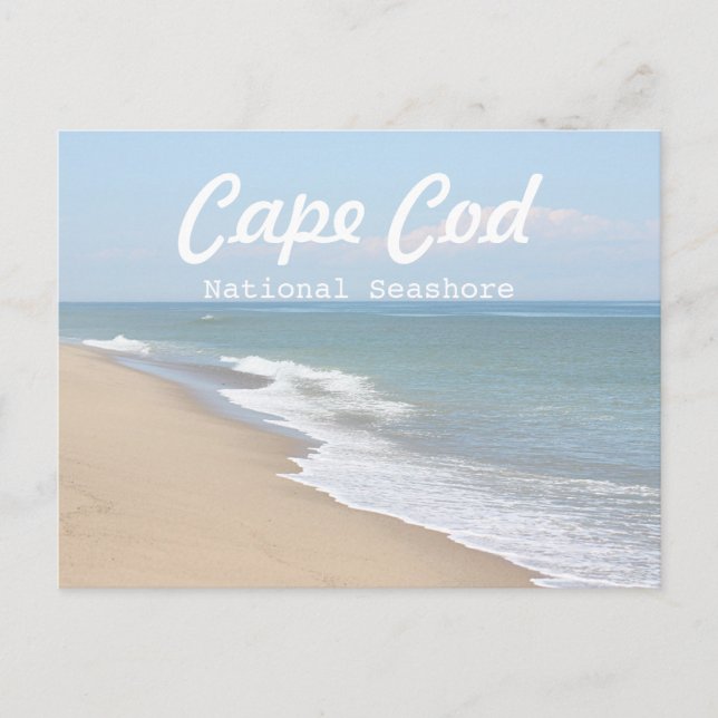 Beach photo postcard (Front)