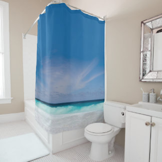 Beach Photo Shower Curtain