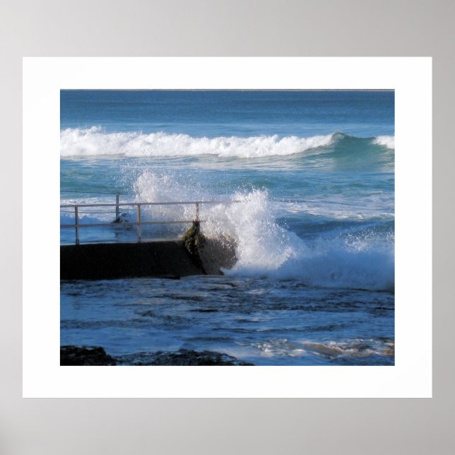 Beach Photography Fine Art Poster Print (Front)