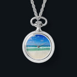 Beach Photography Take Me To the Sea Tropical Watch<br><div class="desc">A beautiful beach photograph taken in the ideal vacation destination of Destin,  Florida. The gorgeous green waters of Sandestin wash up to the sandy seashore underneath serene blue skies to make the perfect scenic vacation photo.</div>