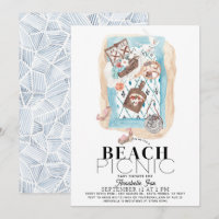 Beach Picnic Baby Shower Indigo