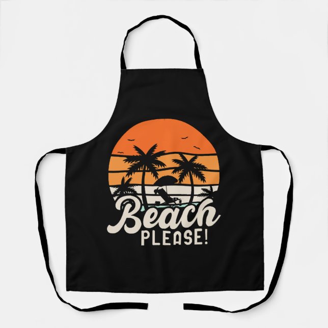 Beach Please Apron (Front)