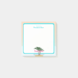 Beach Please Bordered Post-it Notes
