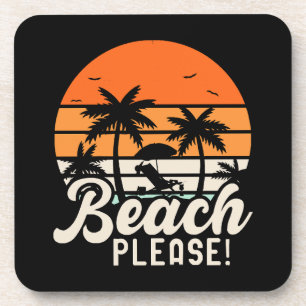 Beach Please Coaster