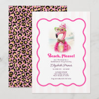 Beach Please Flamingle Flamingo Bachelorette Party