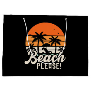 Beach Please Large Gift Bag