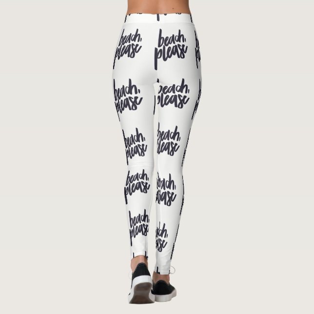 Beach Please Leggings (Back)