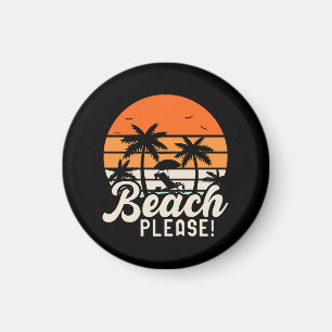 Beach Please Magnet