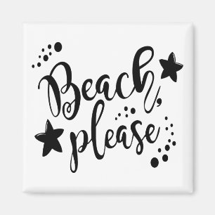 Beach Please Magnet