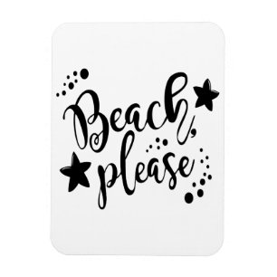 Beach Please Magnet
