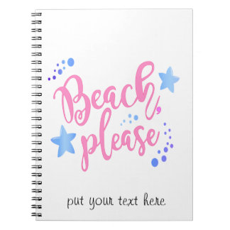 beach please notebook