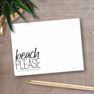 Beach Please Post-it Notes