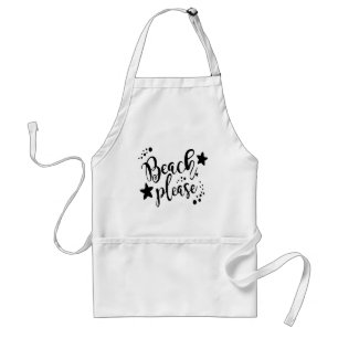 Beach Please Standard Apron