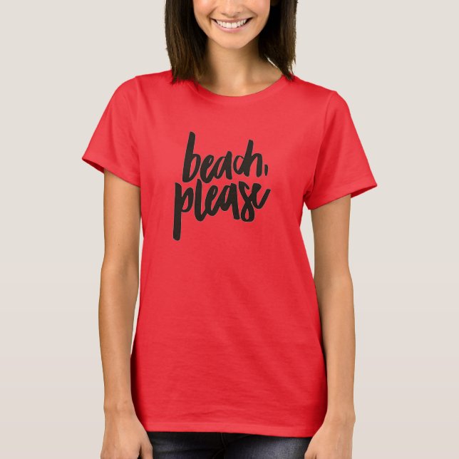 Beach Please Tank Top (Front)